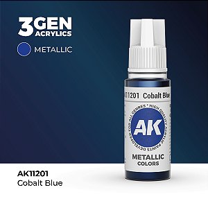 Tinta Metálica COBALT BLUE - AK Interactive (17ml)