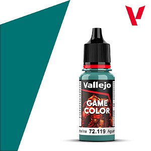 Tinta Acrílica Game Color AQUAMARINE - Vallejo (18ml)