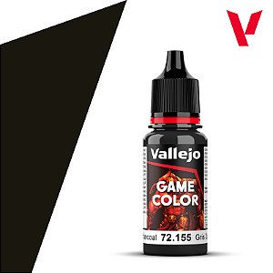 Tinta Acrílica Game Color CHARCOAL - Vallejo (18ml)
