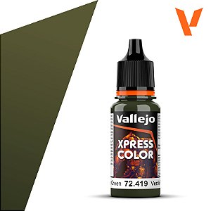 Tinta Acrílica Xpress Color PLAGUE GREEN - Vallejo (18ml)