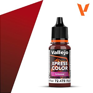 Tinta Acrílica Xpress Color SERAPH RED - Vallejo (18ml)