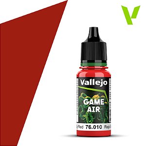 Tinta Acrílica Game Air BLOODY RED - Vallejo (18ml)