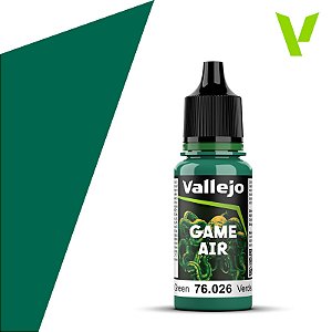 Tinta Acrílica Game Air JADE GREEN - Vallejo (18ml)