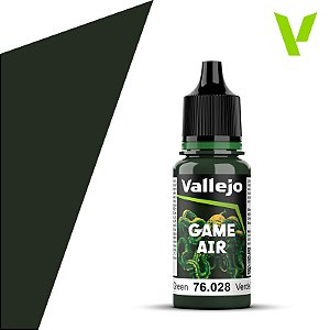 Tinta Acrílica Game Air DARK GREEN - Vallejo (18ml)