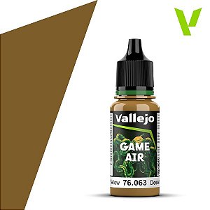 Tinta Acrílica Game Air DESERT YELLOW - Vallejo (18ml)