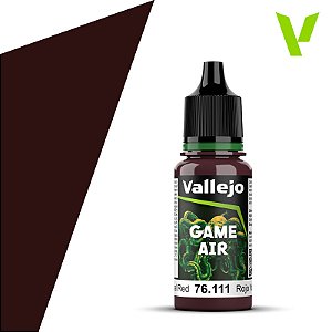 Tinta Acrílica Game Air NOCTURNAL RED - Vallejo (18ml)