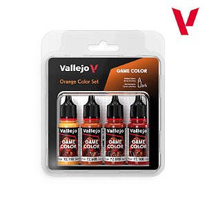 Conjunto Game Color ORANGE - Vallejo (4x 18ml)