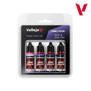 Conjunto Game Color PURPLE - Vallejo (4x 18ml)