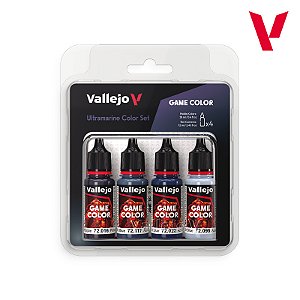 Conjunto Game Color ULTRAMARINE - Vallejo (4x 18ml)