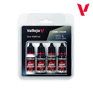 Conjunto Game Color SILVER NMM- Vallejo (4x 18ml)