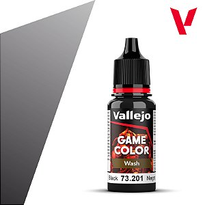 Wash Acrílico Game Color BLACK - Vallejo (18ml)