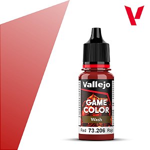 Wash Acrílico RED - Vallejo (18ml)