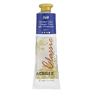 Tinta Óleo Oil Colors Classic ULTRAMAR CLARO - Acrilex (37ml)