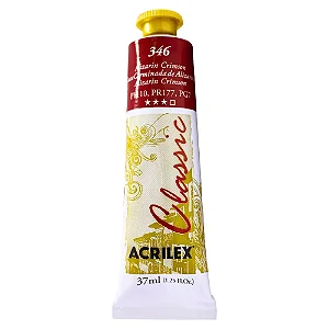Tinta Óleo Oil Colors Classic ALIZARIN CRIMSON - Acrilex (37ml)
