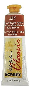 Tinta Óleo Oil Colors Classic TERRA DE SIENA NATURAL - Acrilex (37ml)
