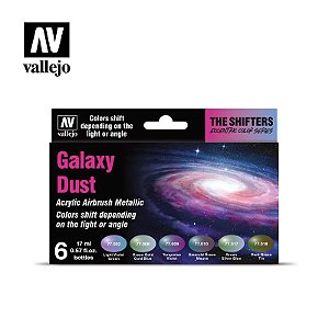 Conjunto Tintas Acrílicas The Shifters GALAXY DUST - Vallejo (Box x6 17ml)