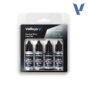 Conjunto TMM STERLING SILVER - Vallejo (4x 18ml)