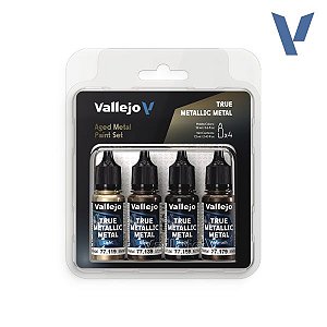 Conjunto TMM AGED METAL - Vallejo (4x 18ml)