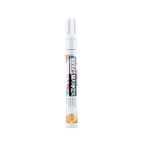 Marcador Color Marker Base Óleo - BRANCO - Acrilex