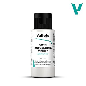 Verniz (Semi-Brilho) SATIN de Poliuretano - Vallejo (60 ml)