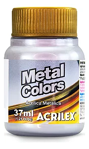 Tinta Metálica PRATA - Acrilex (37ml)