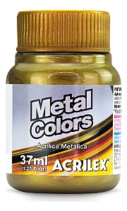 Tinta Metálica BRONZE - Acrilex (37ml)