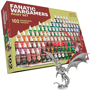 Conjunto de Tintas Acrílicas: Wargamers Paint Set - Army Painter (102x 18ml)