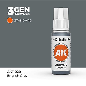 Tinta Acrílica ENGLISH GREY - AK Interactive (17ml)