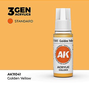 Tinta Acrílica GOLDEN YELLOW - AK Interactive (17ml)
