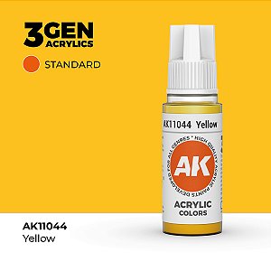 Tinta Acrílica YELLOW - AK Interactive (17ml)