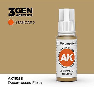 Tinta Acrílica DECOMPOSED FLESH - AK Interactive (17ml)