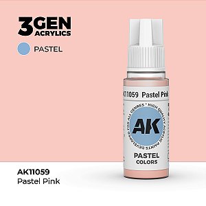 Tinta Acrílica PASTEL PINK - AK Interactive (17ml)