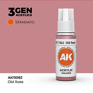 Tinta Acrílica OLD ROSE - AK Interactive (17ml)