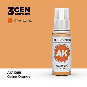 Tinta Acrílica OCHER ORANGE - AK Interactive (17ml)