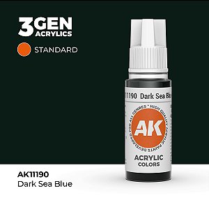 Tinta Acrílica DARK SEA BLUE - AK Interactive (17ml)