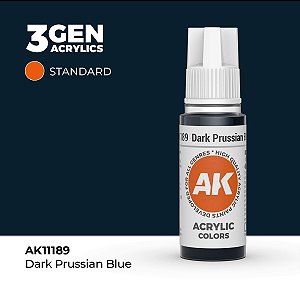 Tinta Acrílica DARK PRUSSIAN BLUE - AK Interactive (17ml)