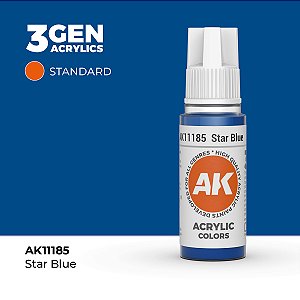 Tinta Acrílica STAR BLUE - AK Interactive (17ml)