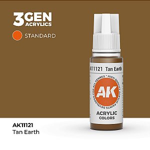 Tinta Acrílica TAN EARTH - AK Interactive (17ml)