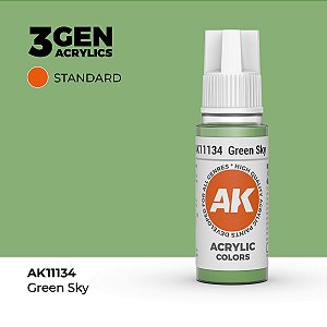 Tinta Acrílica GREEN SKY - AK Interactive (17ml)