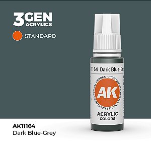 Tinta Acrílica DARK BLUE-GREY - AK Interactive (17ml)