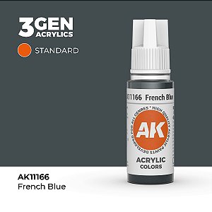 Tinta Acrílica FRENCH BLUE - AK Interactive (17ml)