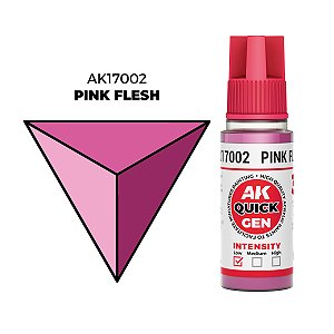 Tinta Acrílica Quick Gen PINK FLESH - AK Interactive (18ml)