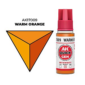 Tinta Acrílica Quick Gen WARM ORANGE - AK Interactive (18ml)