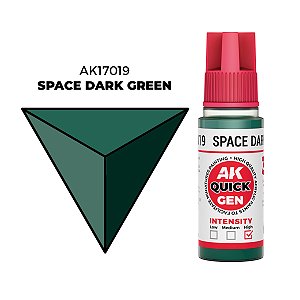 Tinta Acrílica Quick Gen SPACE DARK GREEN - AK Interactive (18ml)