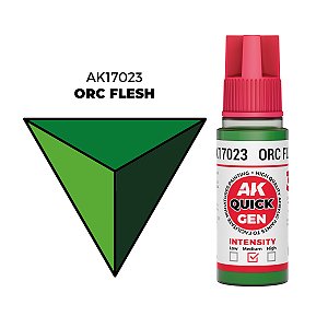 Tinta Acrílica Quick Gen ORC FLESH - AK Interactive (18ml)