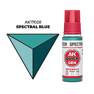 Tinta Acrílica Quick Gen SPECTRAL BLUE - AK Interactive (18ml)