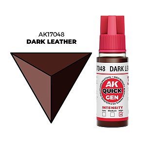 Tinta Acrílica Quick Gen DARK LEATHER - AK Interactive (18ml)