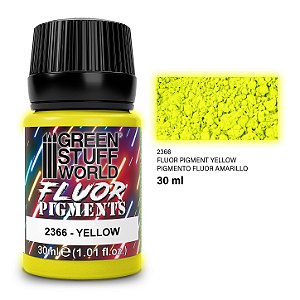 Pigmento em Pó FLUOR YELLOW - Green Stuff Wolrd (30ml)