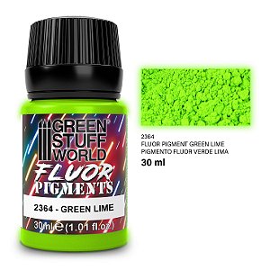 Pigmento em Pó FLUOR GREEN LIME - Green Stuff Wolrd (30ml)