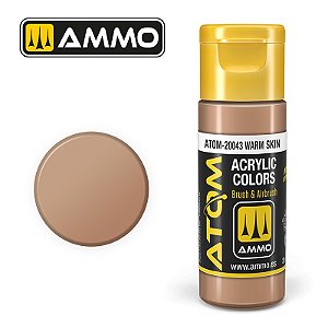 Tinta Acrílica ATOM COLOR - WARM SKIN - AMMO (20ml)